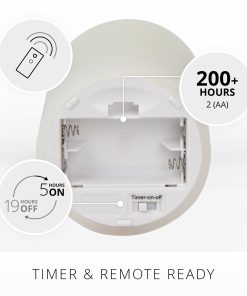 White Flameless Candle Pillars with Remote - Melted Top - Set of 3
