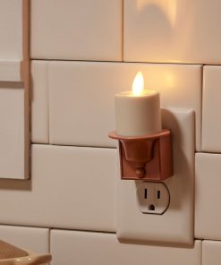Baked Clay Flameless Candle Nightlight