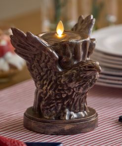 Burnt Umber Flameless Candle American Eagle