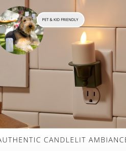 Bronze Flameless Candle Night Light