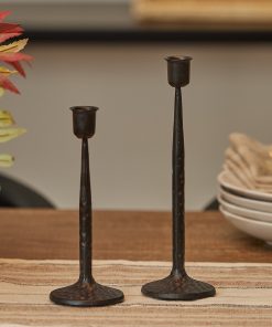 Bronze Wrought Iron Taper Holder