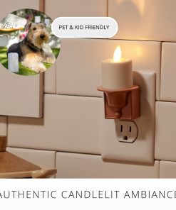 Bronze Flameless Candle Night Light