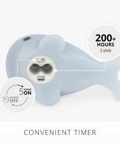 Celestial Blue Flameless Candle Whale