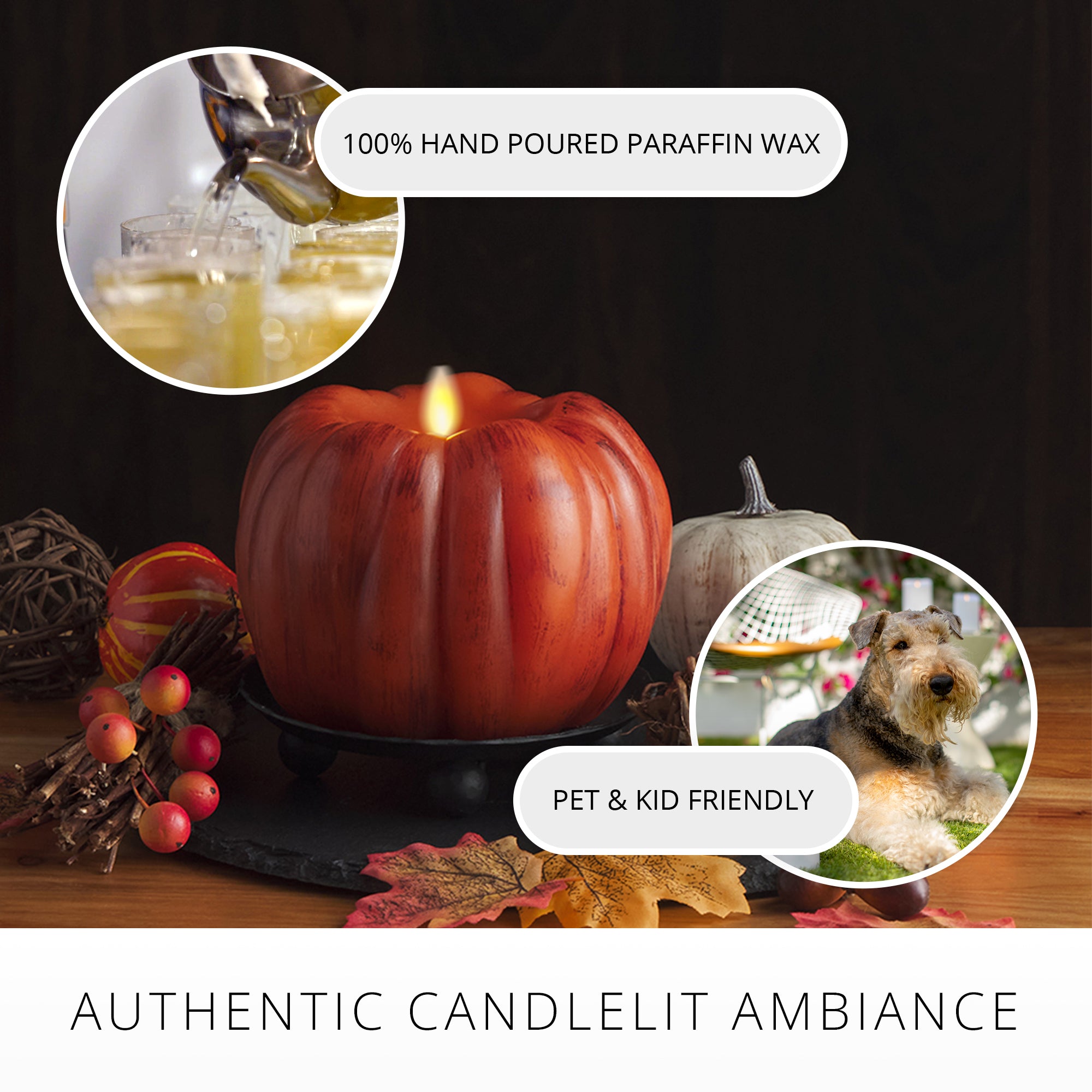 sm-image-d4bbcaa23d95890df11c67c0 Burnt Orange Flameless Candle Pumpkin