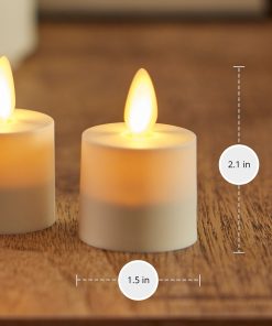 Rechargeable Replacement Tealights - Set of 2