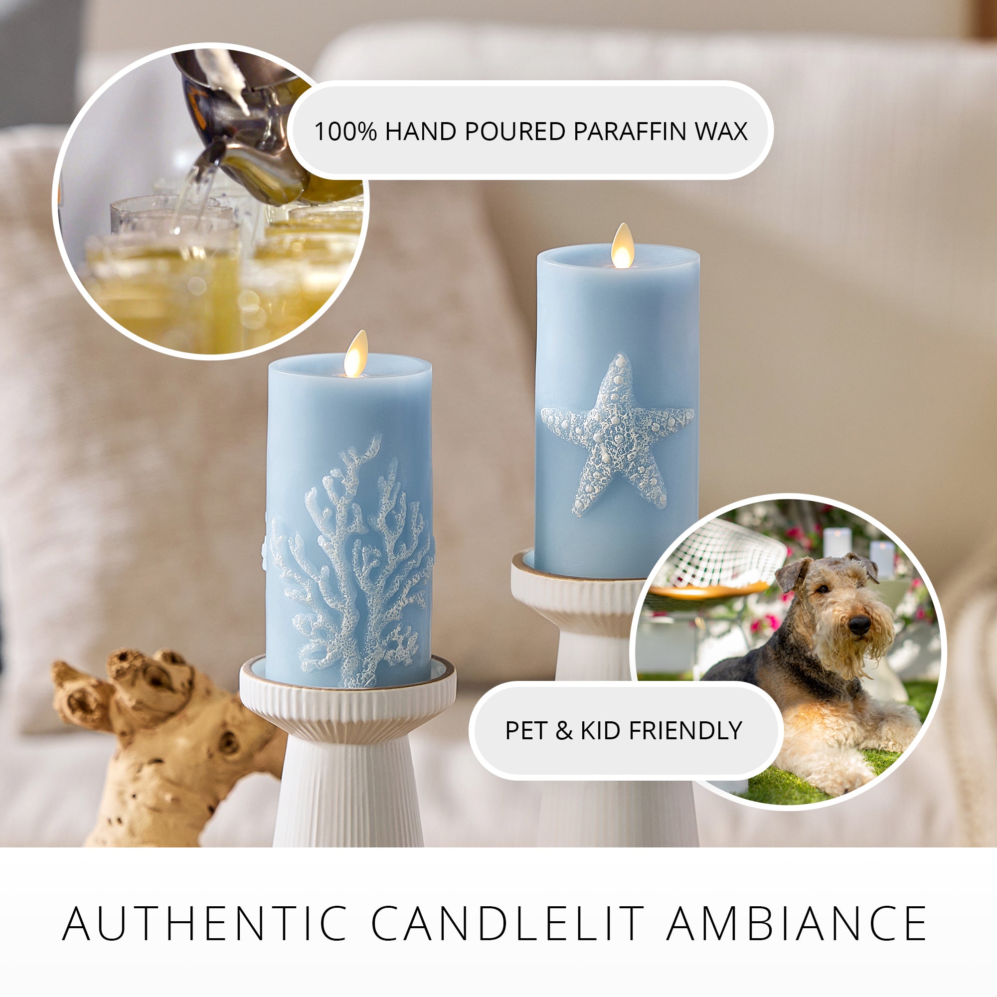 sm-image-d903bfb66621a11d22015316 Soft Chambray Embossed Starfish Flameless Candle Pillar