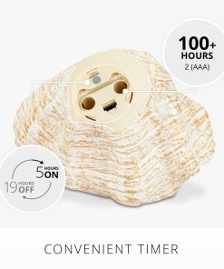 Clamshell Flameless Candle