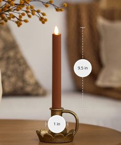 Caramel Café Flameless Candle Taper