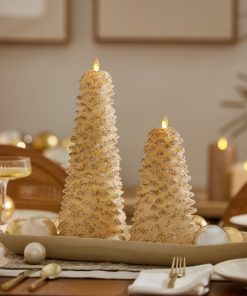White Swan Flameless Candle North Tree