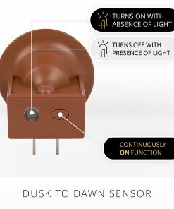 Baked Clay Flameless Candle Nightlight