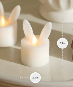 Cotton Cloud Flameless Candle Bunny Tealights