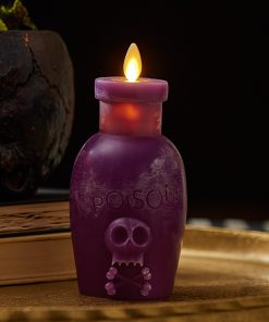 Imperial Purple Chalky Flameless Candle Poison Bottle