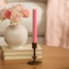 Sweet Pink Flameless Candle Taper