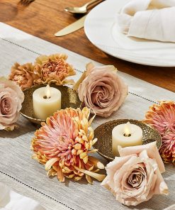Ivory Flameless Candle Tealights - Recessed Top - Set of 2