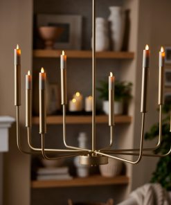 Set of 2 Pearl Ivory Flameless Candle E12 Taper Bulbs