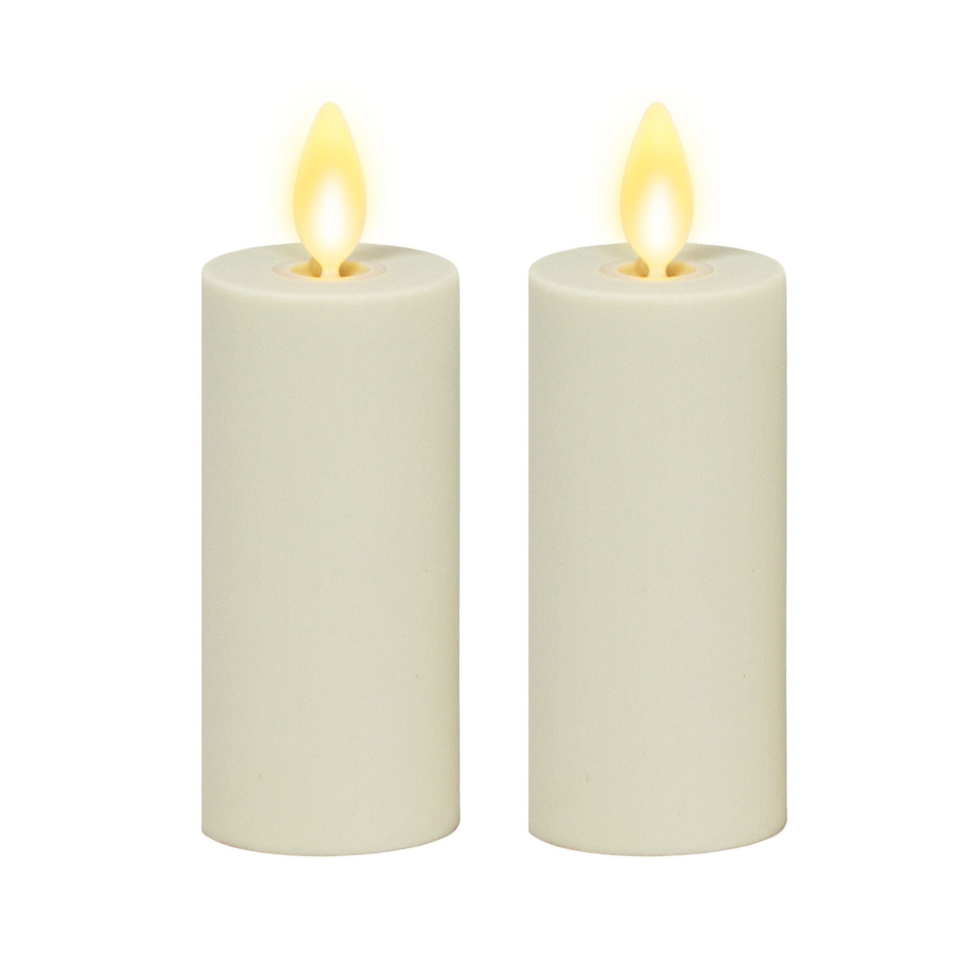 sm-image-f5319a9a72d3aa12606cab17 Pearl Ivory Flameless Candle Votive - Flat Top - Set of 2