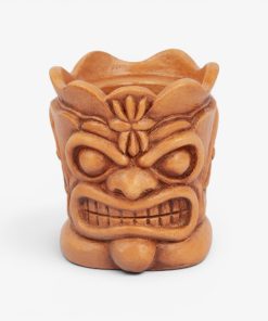 Golden Oak Small Tiki Candle Holder