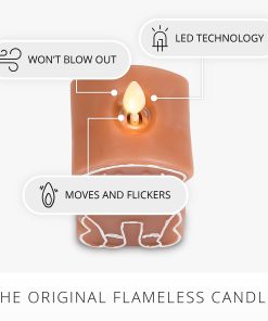 Gingerbread Dog Flameless Candle