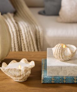 Clamshell Flameless Candle